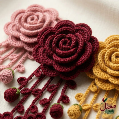 Crochet Hair Clip – Handmade Hair Accessory