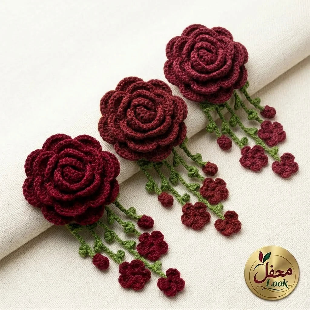 Crochet Hair Clip – Handmade Hair Accessory