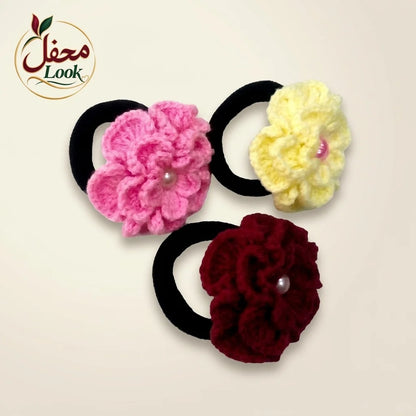 Crochet Hair Pony – for Girls & Women ( Pack of 3 )