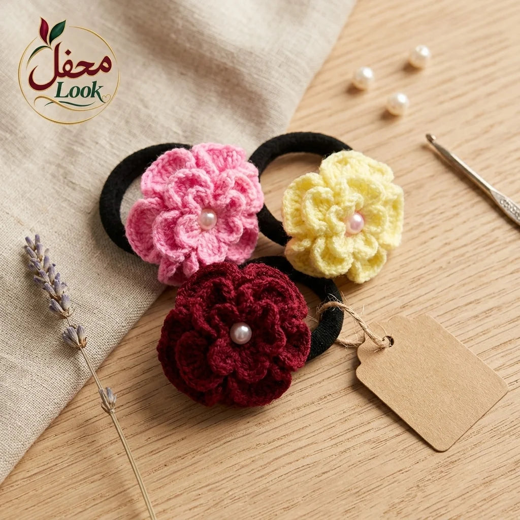 Crochet Hair Pony – for Girls & Women ( Pack of 3 )