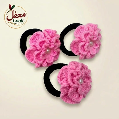 Crochet Hair Pony – for Girls & Women ( Pack of 3 )