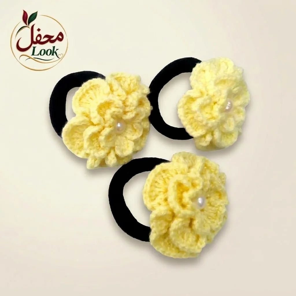 Crochet Hair Pony – for Girls & Women ( Pack of 3 )