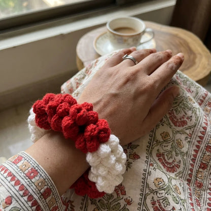 Handmade Crochet Hand Gajra – Traditional Wrist & Hand Accessory