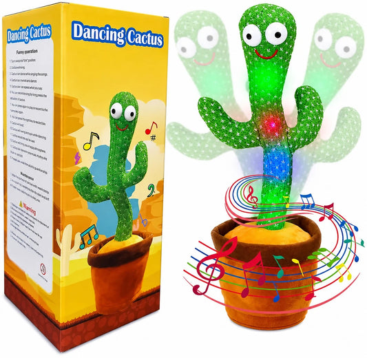 Cactus Plush Toy – Cute Dancing Cactus Toy for Kids