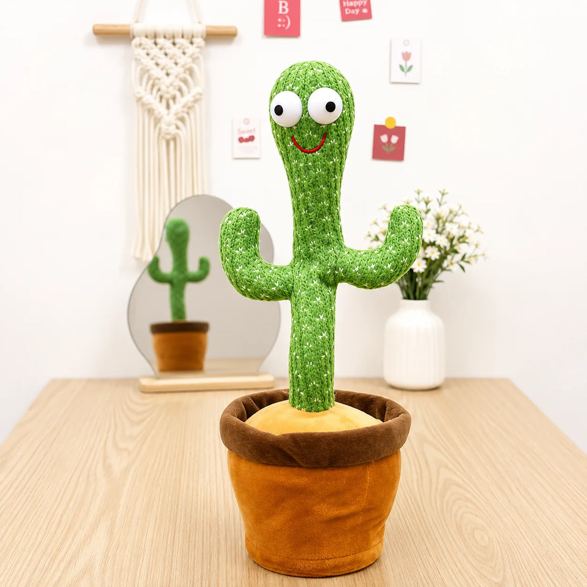 Cactus Plush Toy – Cute Dancing Cactus Toy for Kids